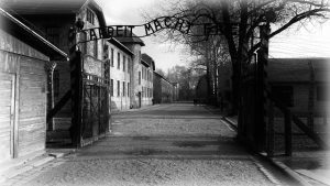 auschwitz concentration camp entrance