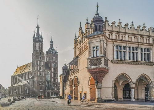 Rynek Główny zabytki Krakowa
