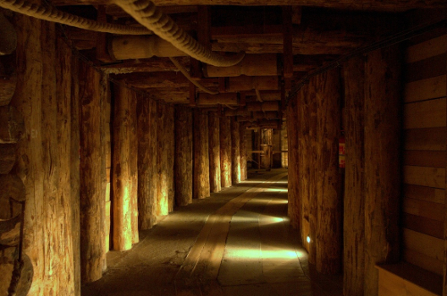 Wieliczka Underground tunnel Salt Mine