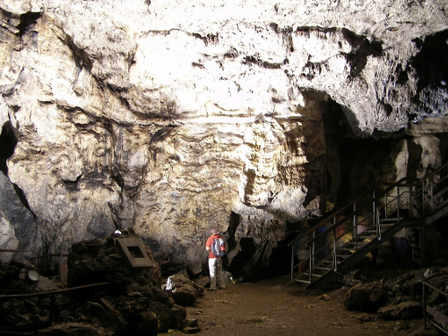 Cave in Ojców National Park