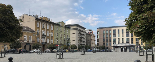 Ghetto Heroes Square in Kazimierz