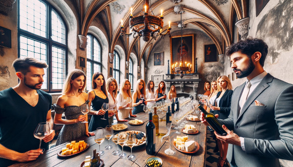 Guided Wine Tasting Experience in Krakow