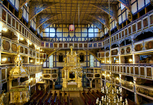 Interior of Churches of Peace