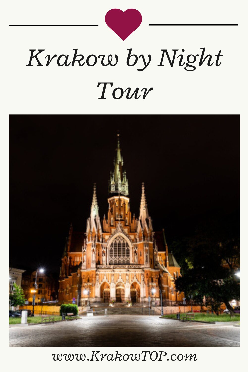Krakow night walking tour