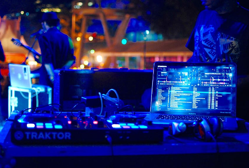 DJ party in Krakow