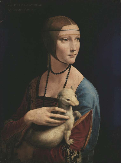 The Lady with an Ermine at the Czartoryski Museum