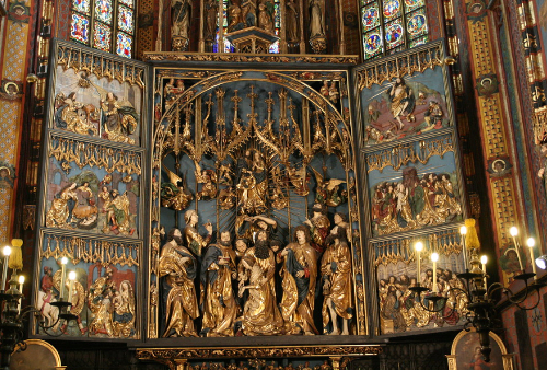 Veit Stoss' altarpiece in Krakow
