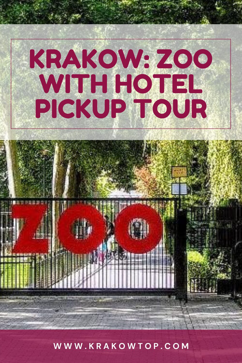 Krakow Tour Zoo with Hotel Pickup