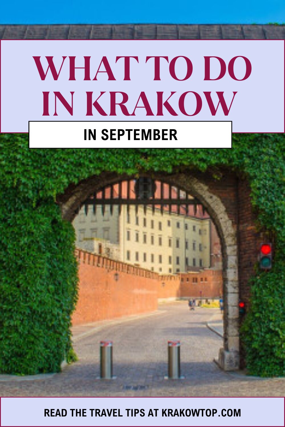 Activities in Krakow in September