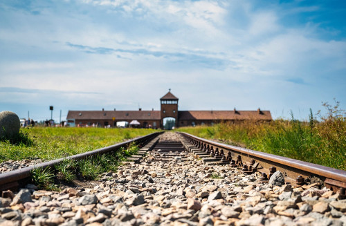 Auschwitz location in Poland