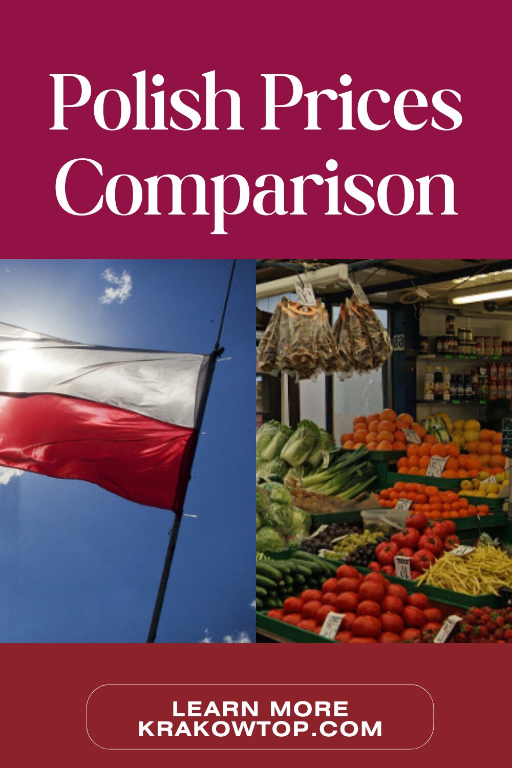Polish Prices Comparison and budget for Poland