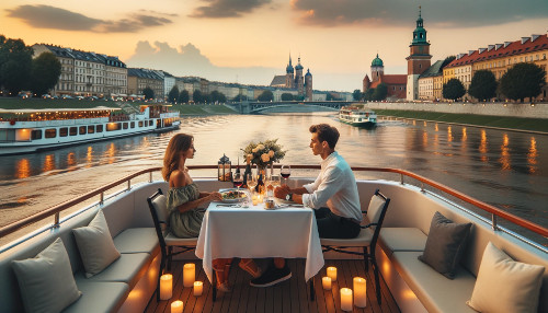 Krakow romantic river cruise