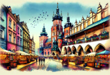 Illustration Royal Route Krakow
