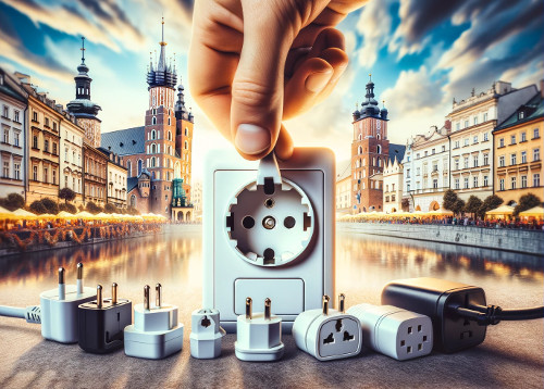 Various adapters for electrical socket Poland