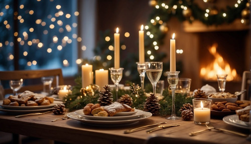 Eco-Friendly Christmas Dining