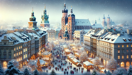 Krakow in Winter