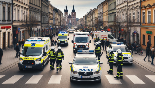 Police in Krakow