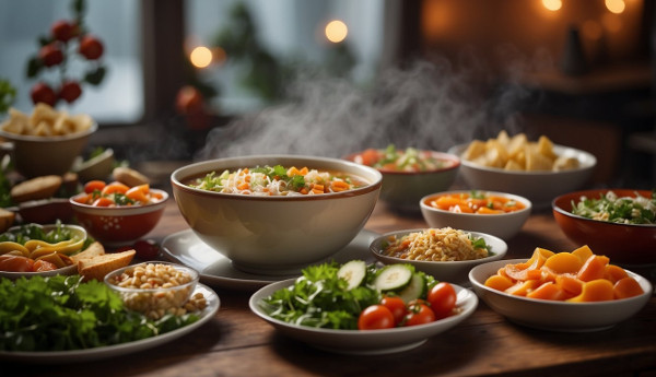 Polish Christmas salats and soups