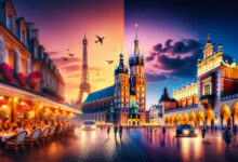 Should I Visit Paris or Krakow for Vacation