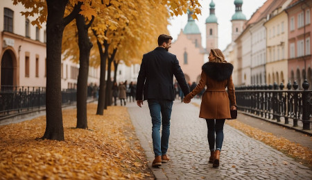 Best season for couples to go to Krakow
