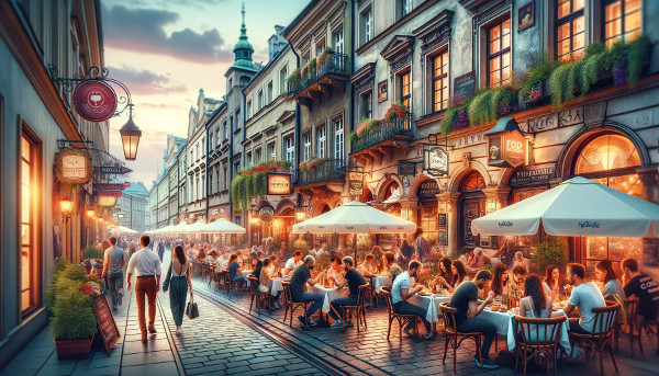 Best street restaurants in Krakow