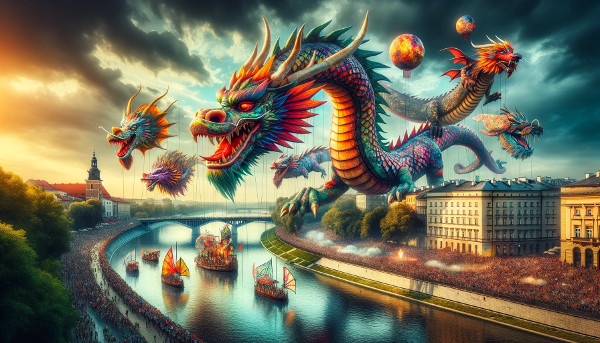 Great Dragon Parade Krakow