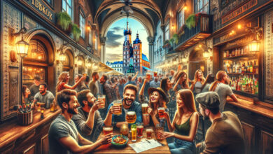 Krakow beer pub crawl