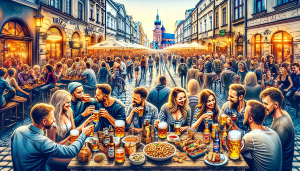 Krakow drink and food tours crawl