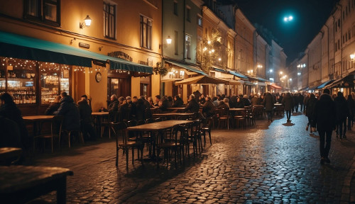 Krakow famous night life january spots