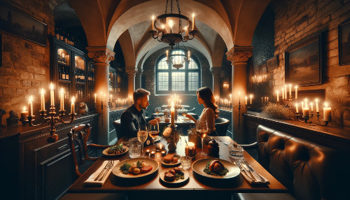 Krakow private romantic dinner
