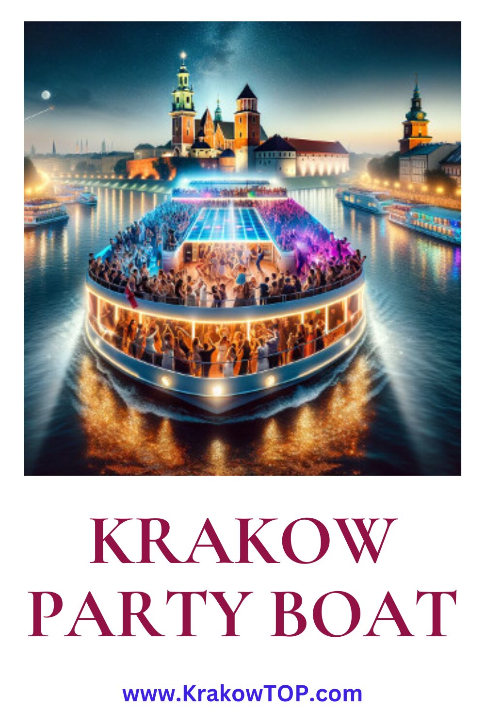 Party Boat in Krakow