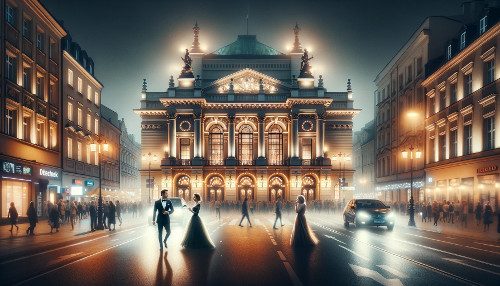 Poland romantic theatre evening