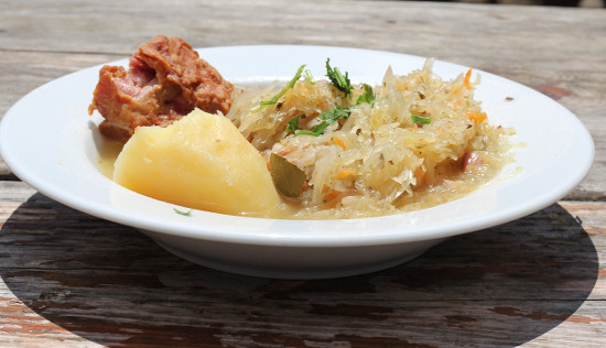 Traditional Polish food Kwaśnica