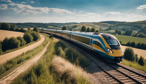 Train travel from Krakow to Paris