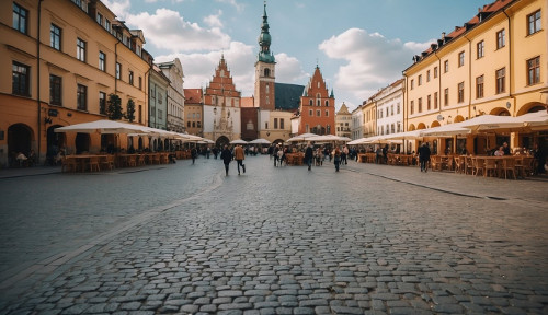 Best streets for proposal in Krakow