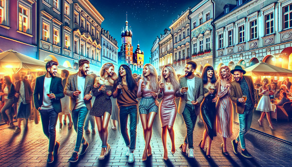 How to spend evening in Krakow