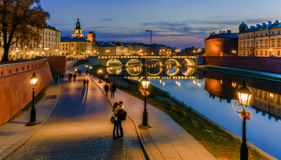 Krakow evening date