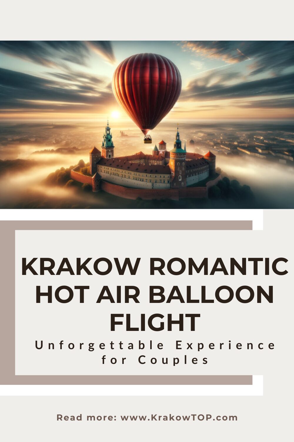 Romantic Hot Air Balloon Ride Over Krakow