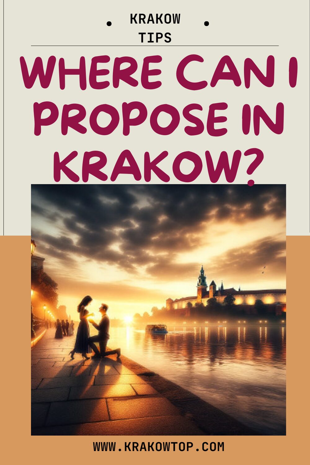 Romantic Places to Propose in Krakow