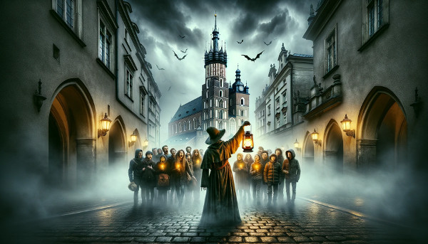 Very scary Krakow night walking tour