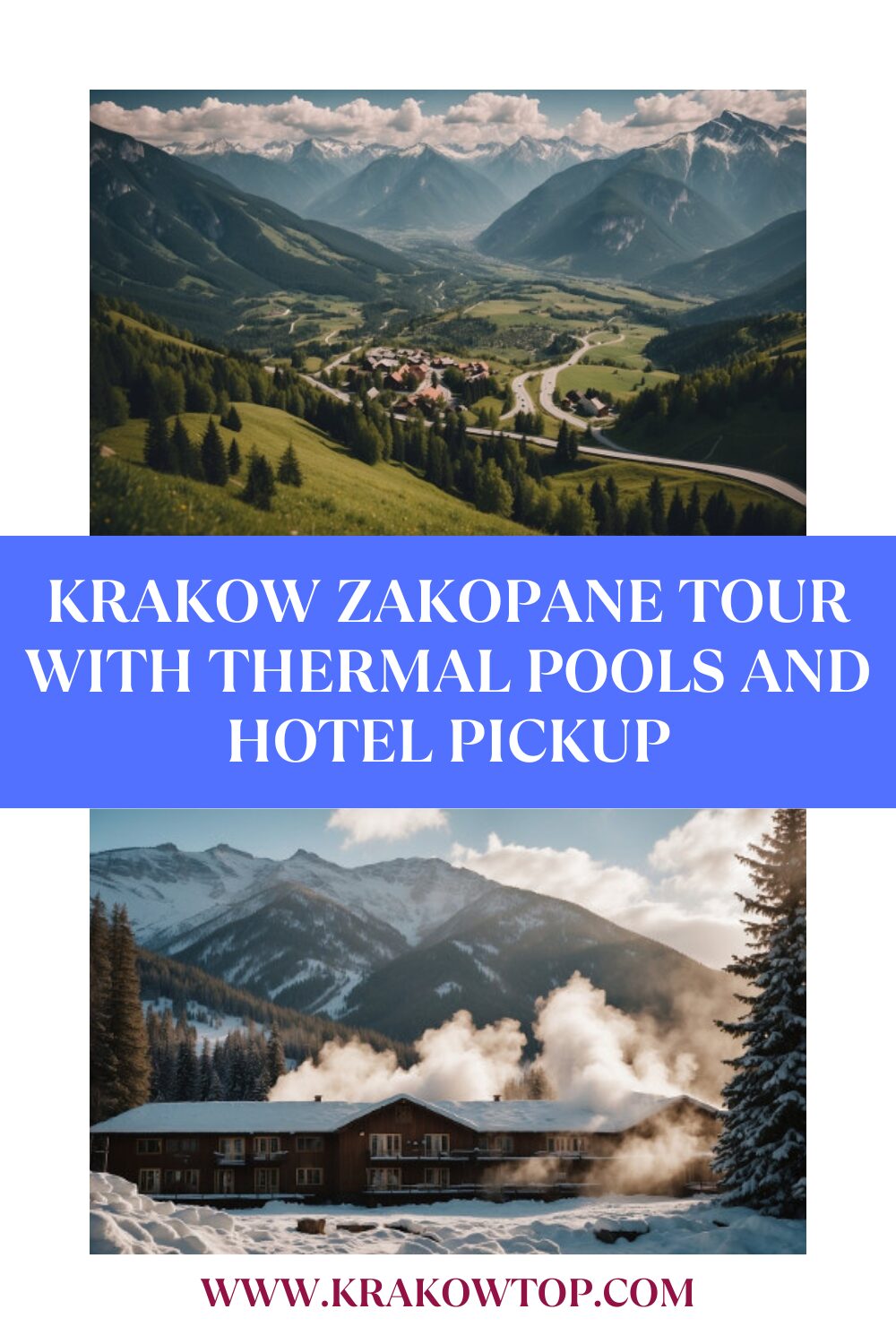 Zakopane Tour with Thermal Pools and Hotel Pickup