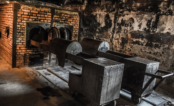 The Gas Chamber and Crematorium Auschwitz