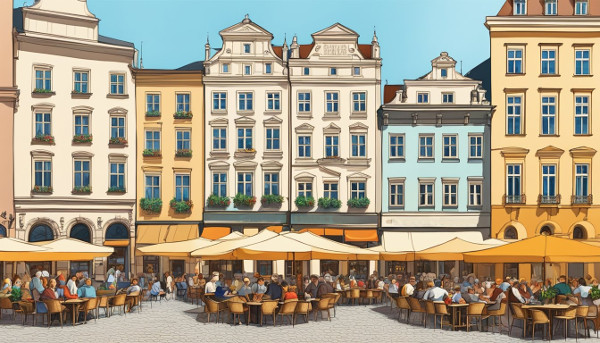 Historic hotels near Kraków's main attractions