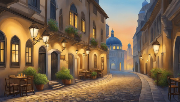 Evening walking tour of the Old Jewish Quarter