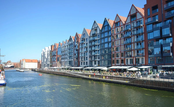 Gdansk promenade