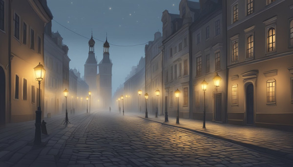 Krakow Ghostly Inhabitants of Mały Rynek