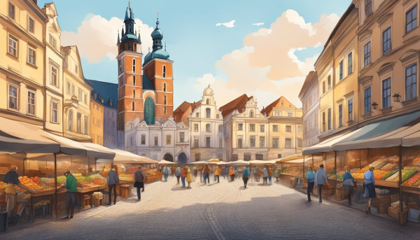 Krakow Old Town Highlights Private Walking Tour
