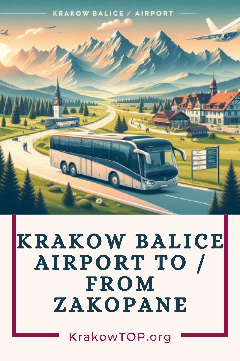 Krakow to Zakopane Easy Transfers from Krakow Balice Airport