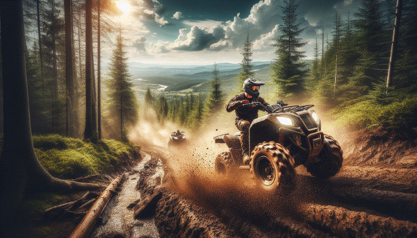 Off-road quad ride from Krakow