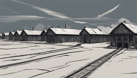 Auschwitz-Birkenau camp tour in winter